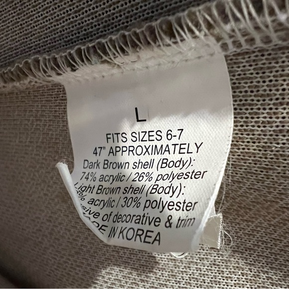 Chosun Baboon Monkey Halloween Costume Size 6/7 47” Plush Mandrill Dress Up - Picture 4 of 4